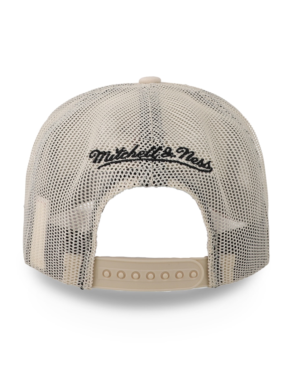 Gorra visera semicurva snapback para básquetbol mitchell and ness mitchell & ness nba bulls evergreen trucker chicago bulls chicago bulls unisex