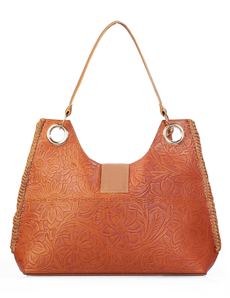 Bolsa tote angelozano minerva de piel bovino para mujer