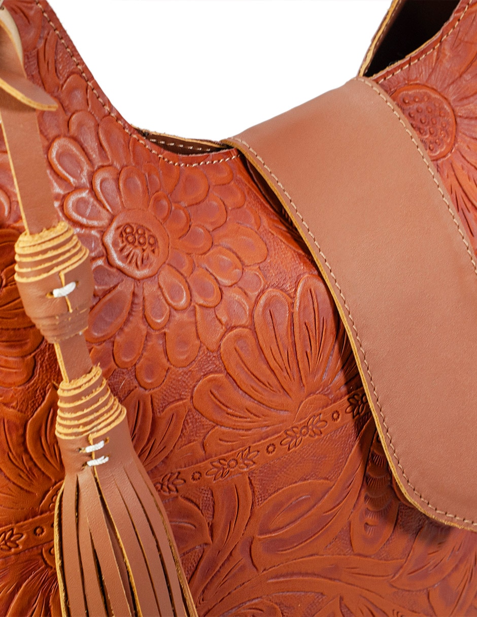 Bolsa tote angelozano minerva de piel bovino para mujer