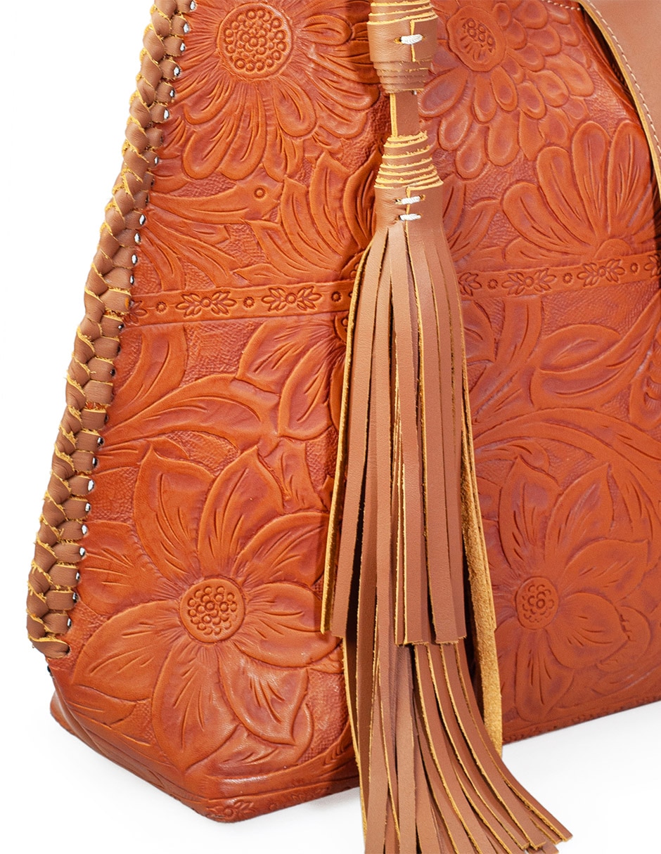 Bolsa tote angelozano minerva de piel bovino para mujer