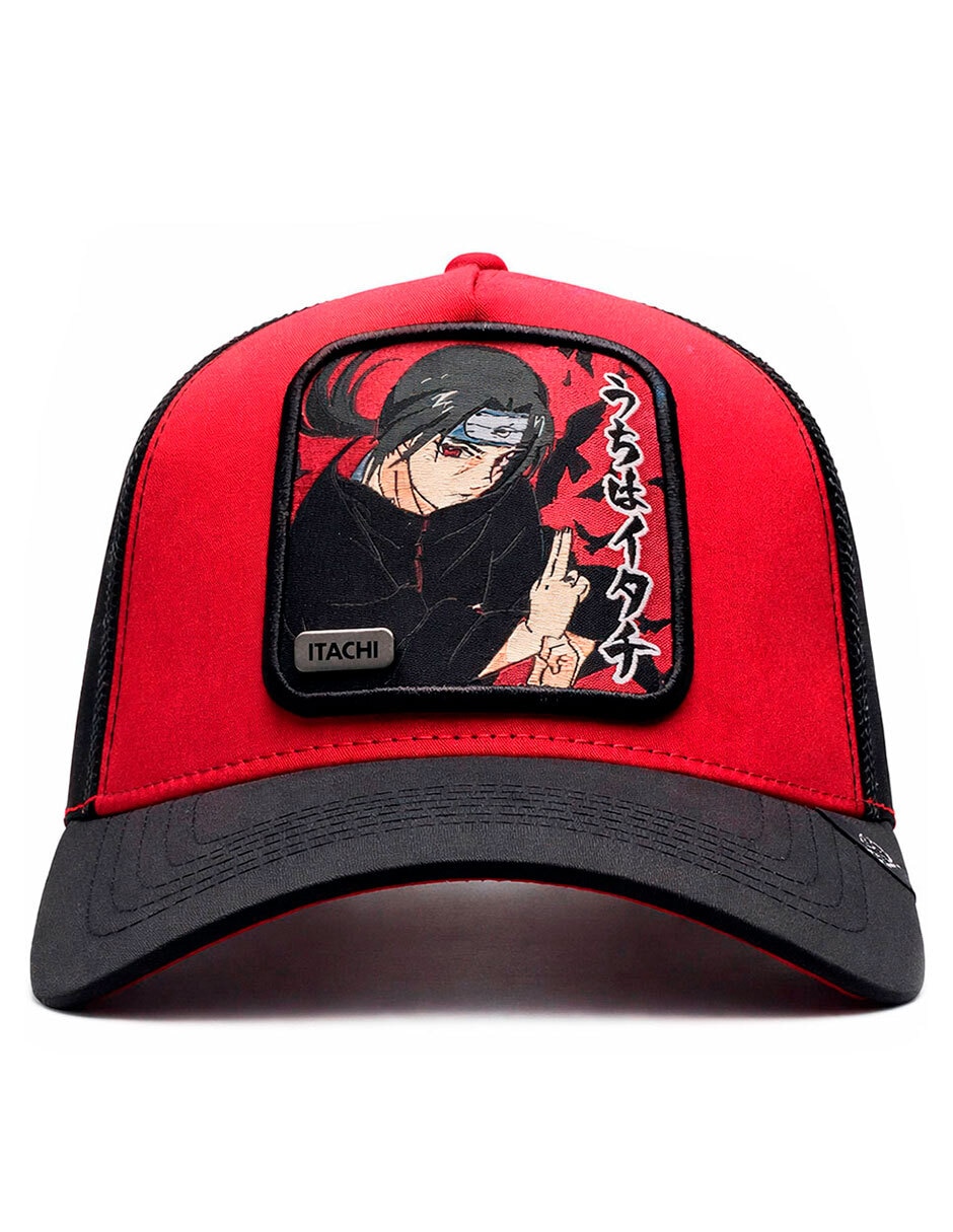 Gorra visera curva snapback naruto para hombre