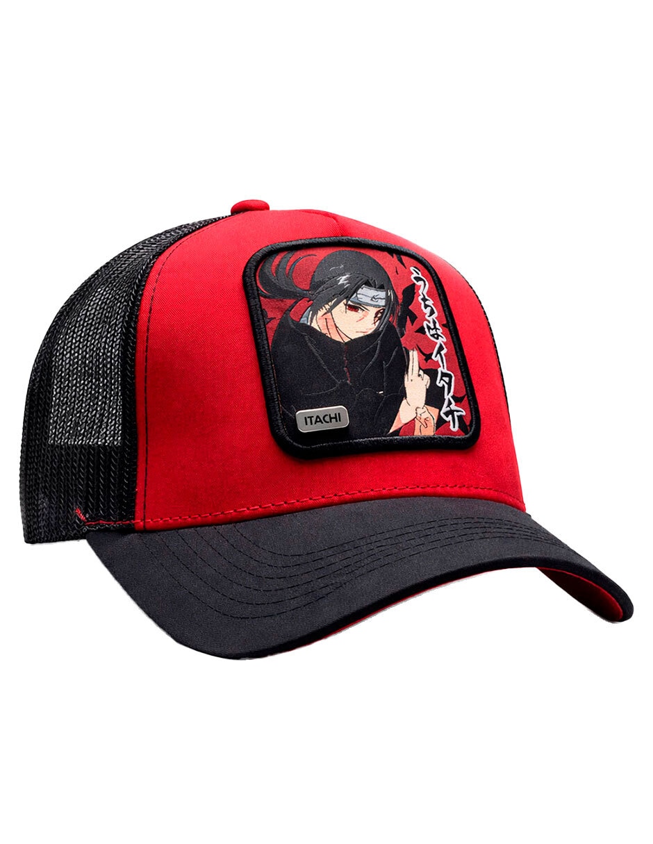 Gorra visera curva snapback naruto para hombre
