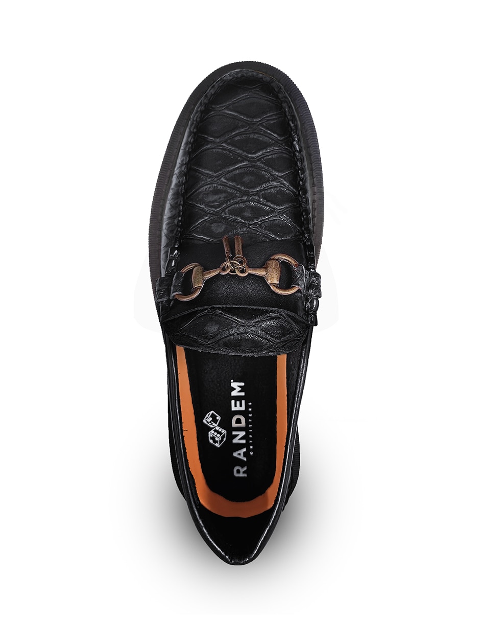 Mocasín randem magnus noir para hombre
