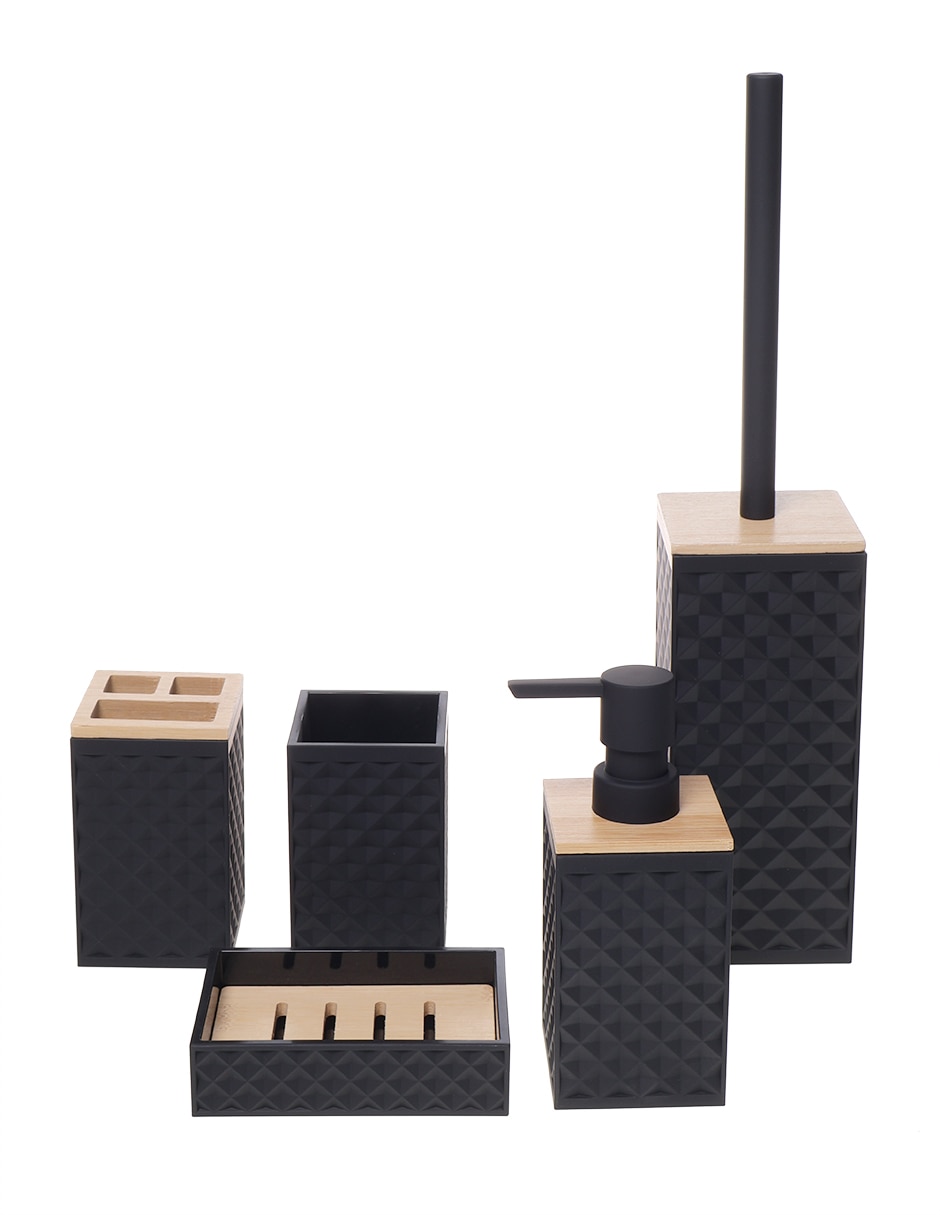 Juego de accesorios para baño juegos de baño de polipropileno 5 piezas Juego de accesorios para baño juegos de baño de polipropileno 5 piezas