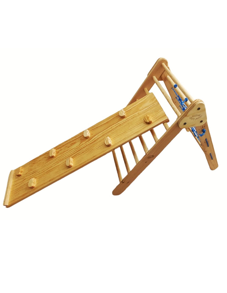 Explorador y escalador deslizante cut art kids