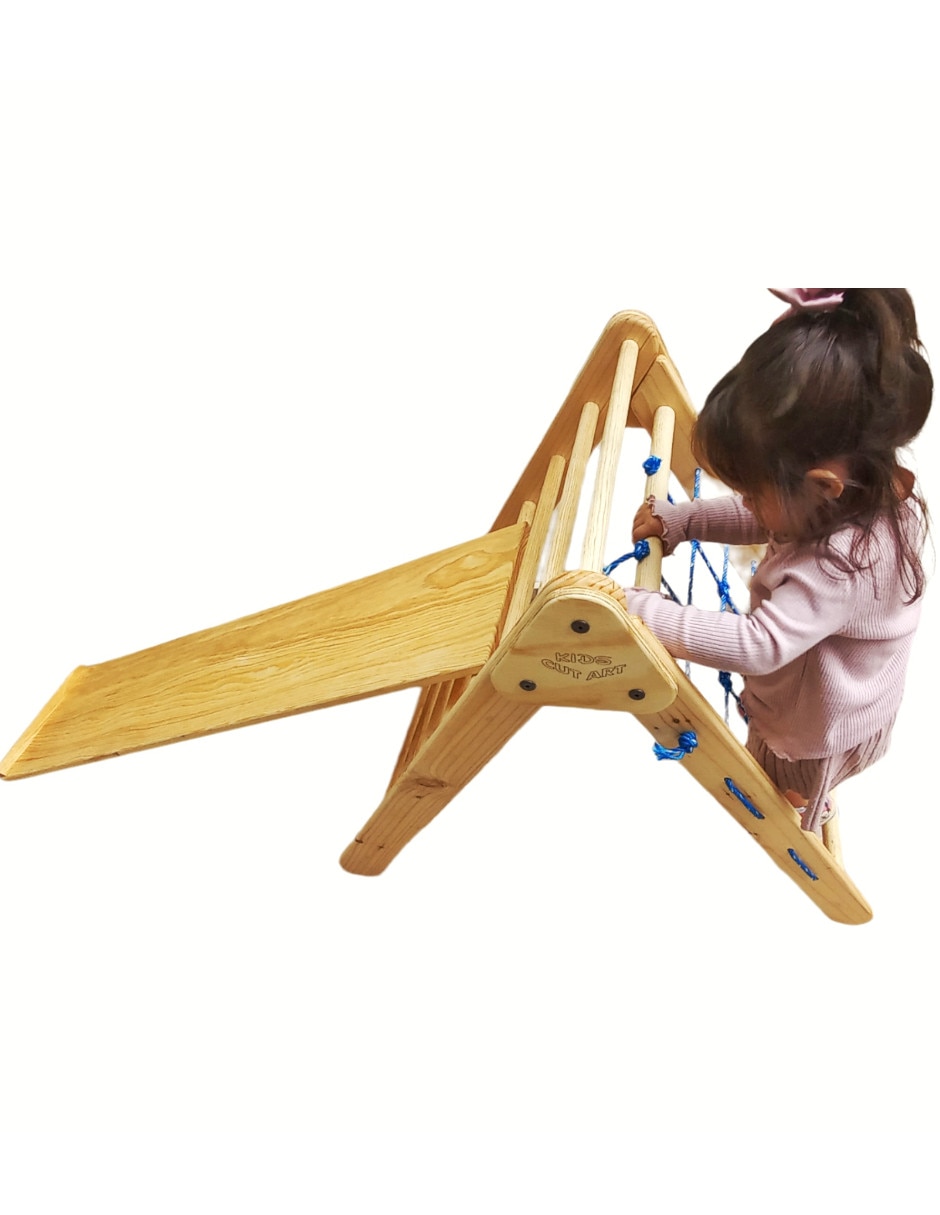 Explorador y escalador deslizante cut art kids