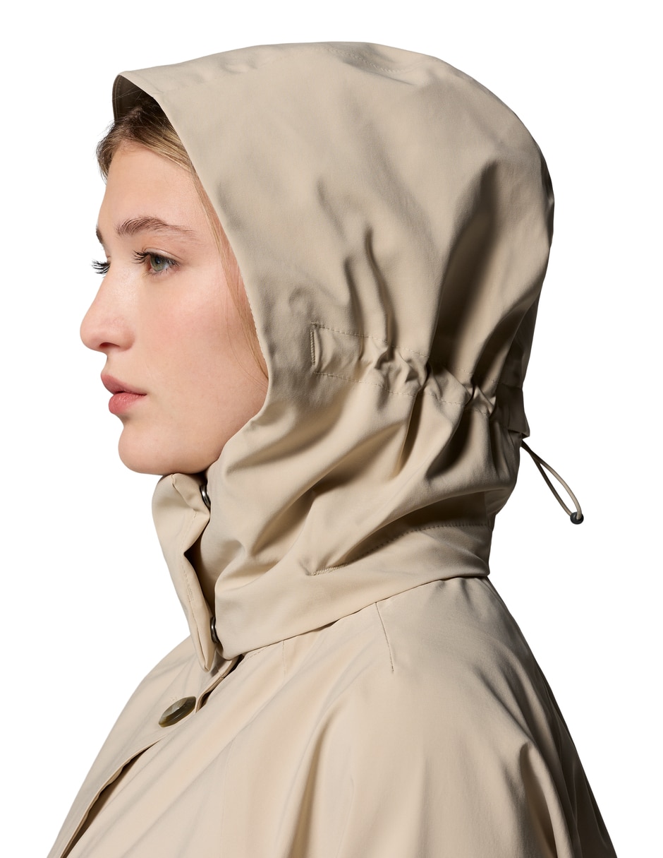 Impermeable columbia sin línea para mujer