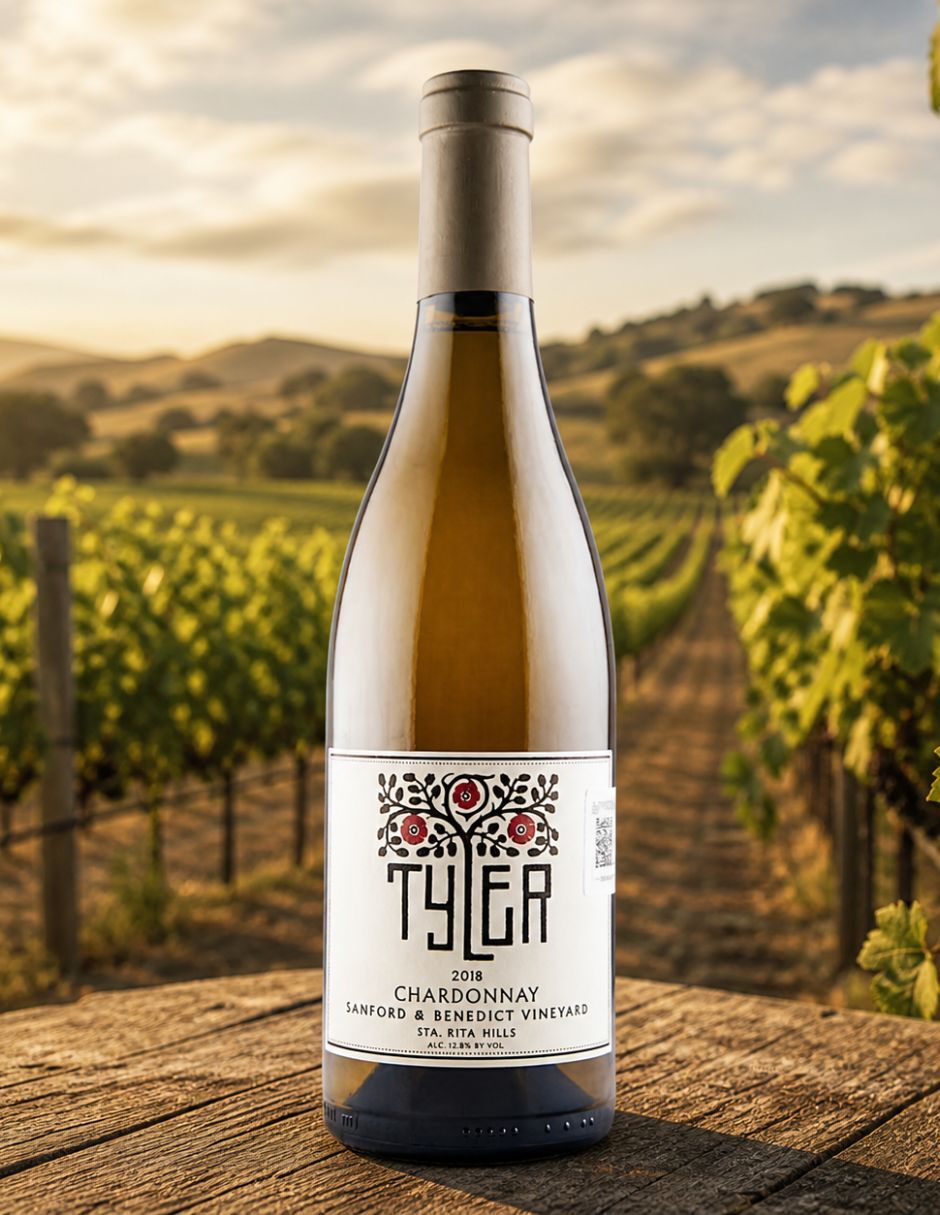 Vino chardonnay tyler sanford & benedict estados unidos