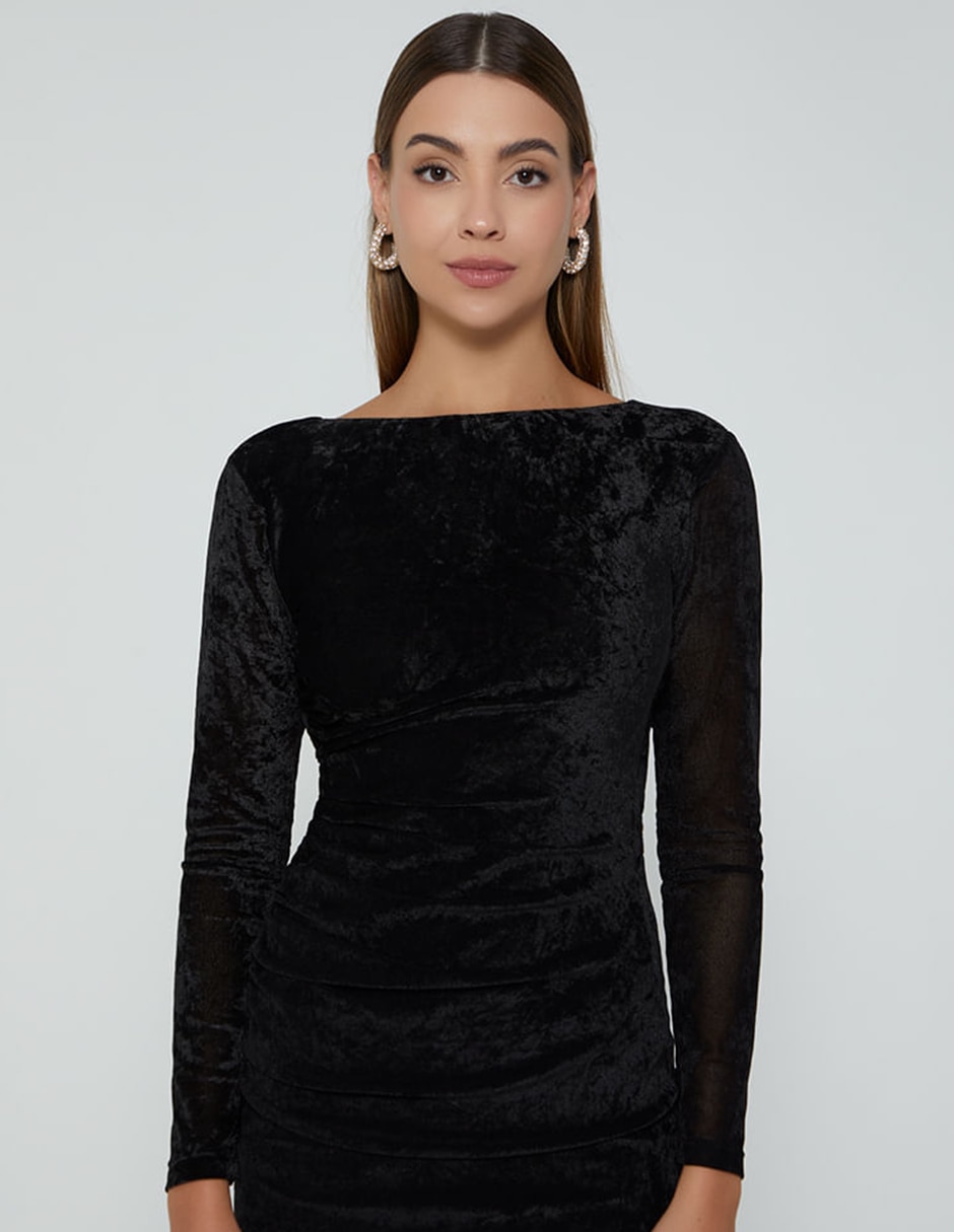 Vestido largo largo noche studio f pinot night para mujer