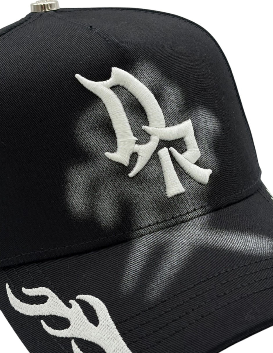 Gorra visera curva snapback dreamer hats doragon black para hombre