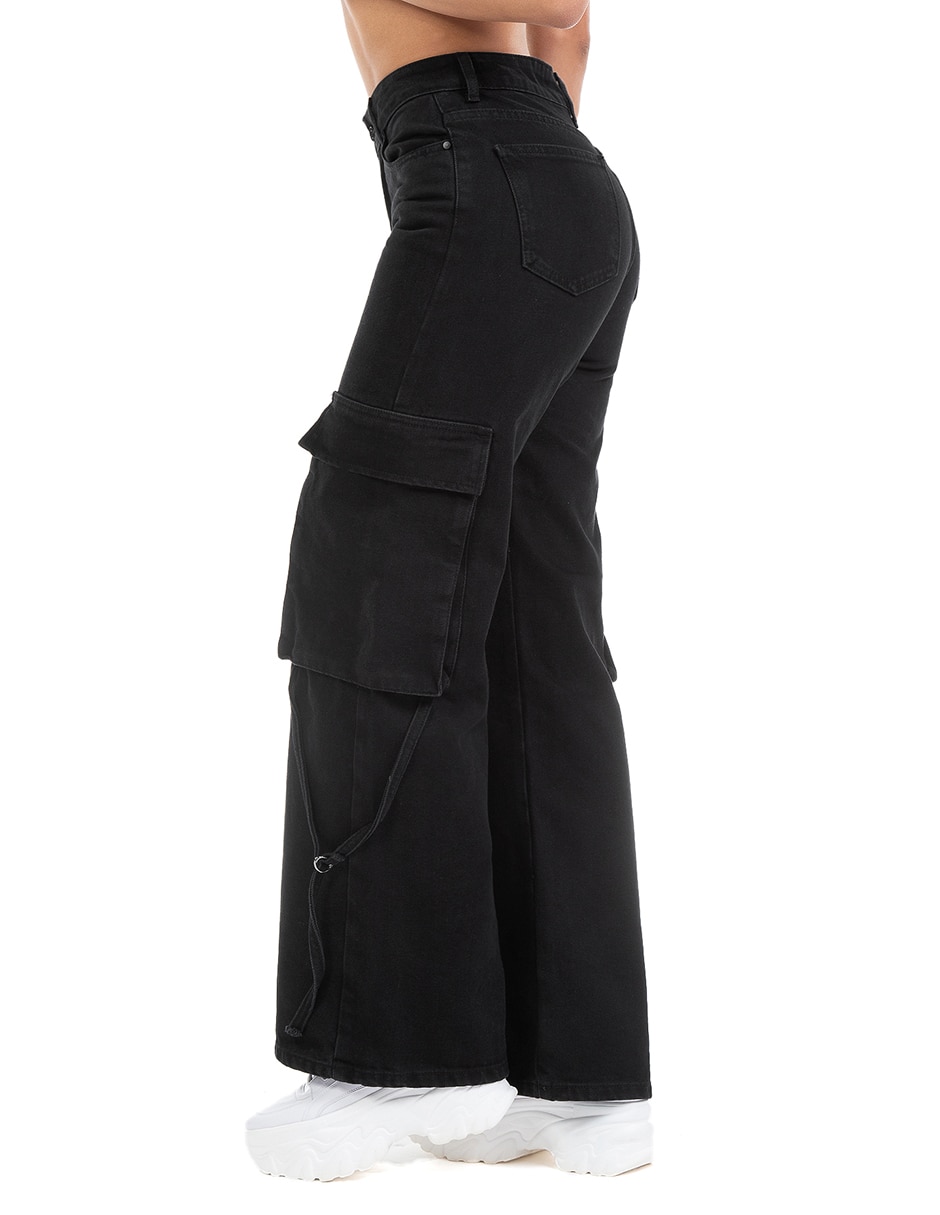 Jeans cargo wide leg Opp´s Jeans para mujer