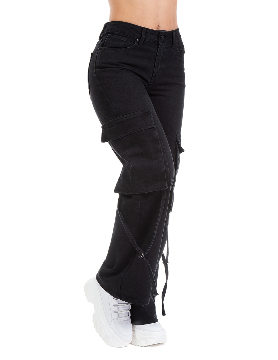 Jeans cargo wide leg Opp´s Jeans para mujer