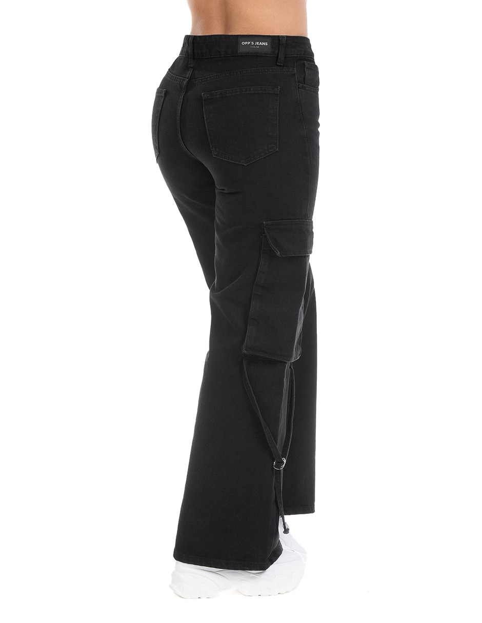 Jeans cargo wide leg Opp´s Jeans para mujer