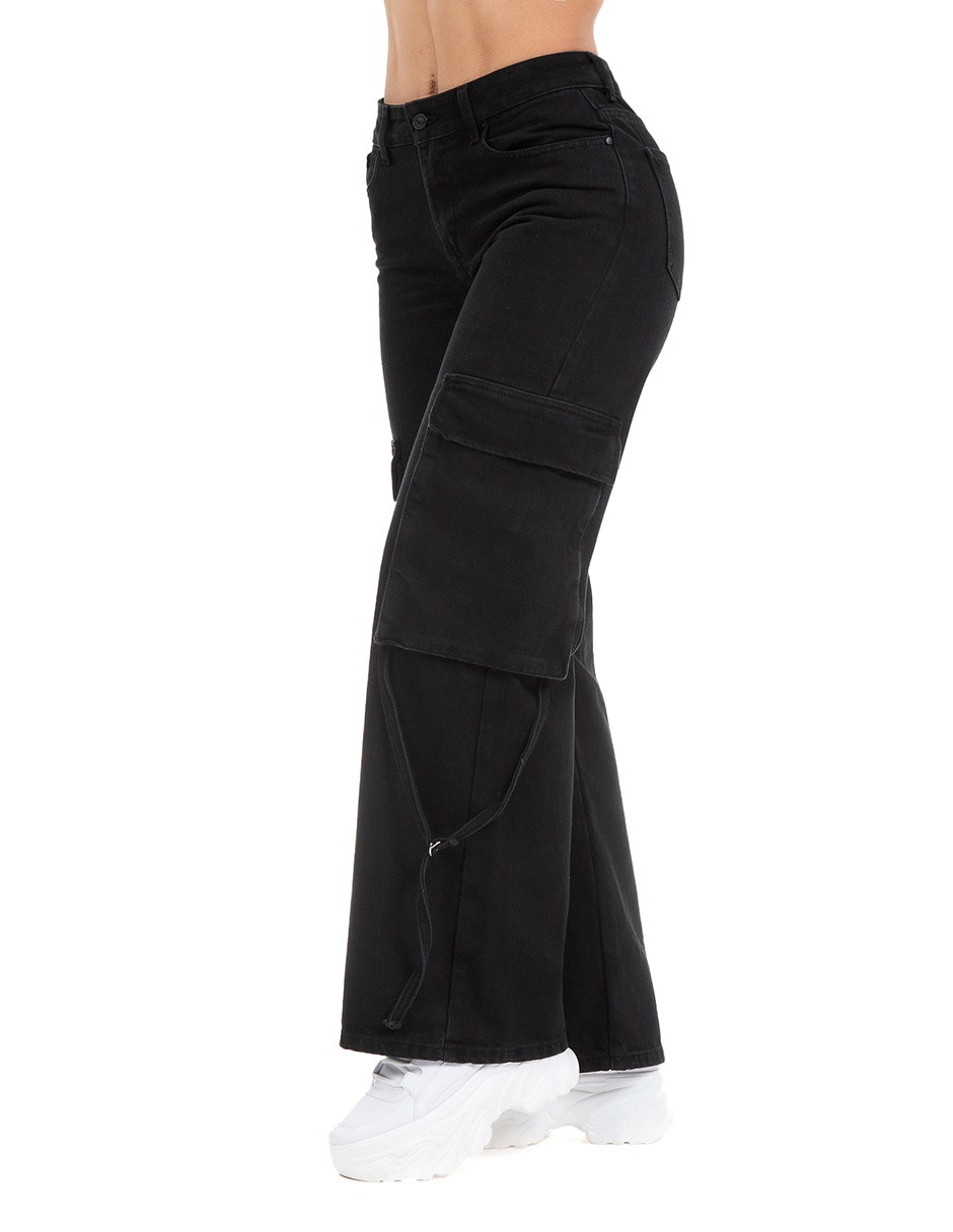 Jeans cargo wide leg Opp´s Jeans para mujer