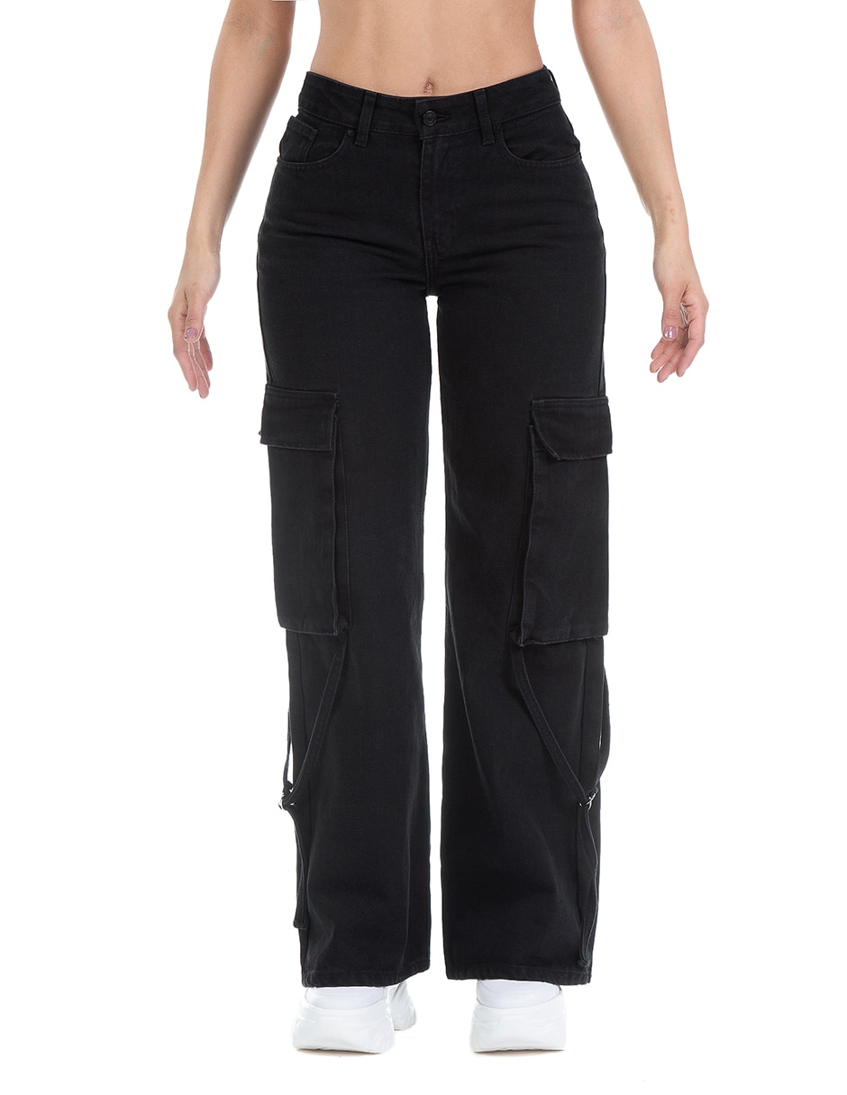 Jeans cargo wide leg Opp´s Jeans para mujer