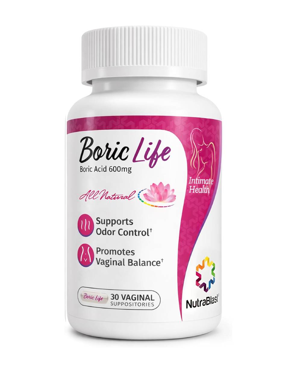 Suplemento alimenticio nutrablast supositorios acido borico 30 unidades cuidado intimo femenino equilibrio ph vaginal con ácido bórico Suplemento alimenticio nutrablast supositorios acido borico 30 unidades cuidado intimo femenino equilibrio ph vaginal con ácido bórico