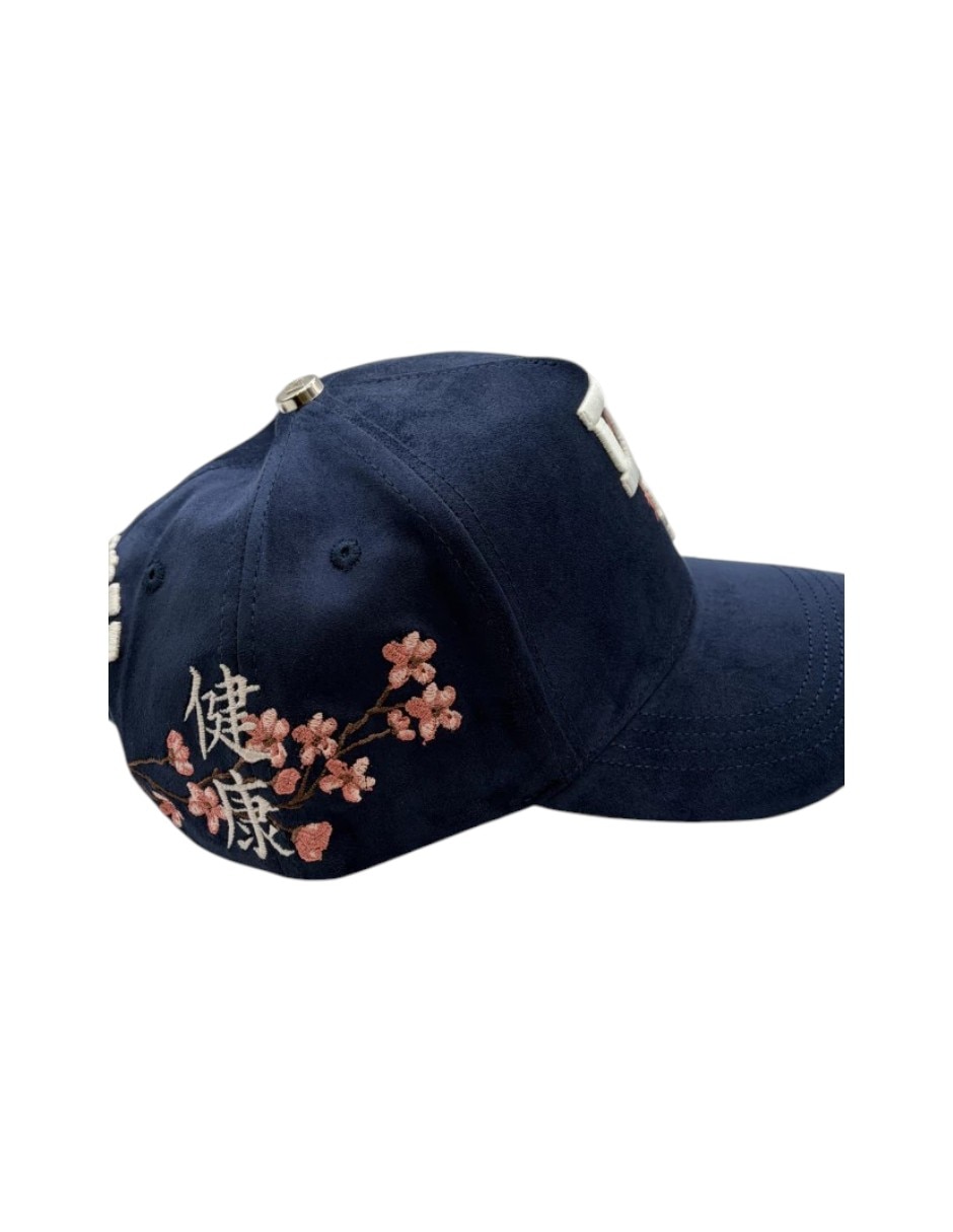 Gorra visera plana snapback dreamer hats kanji blue para hombre