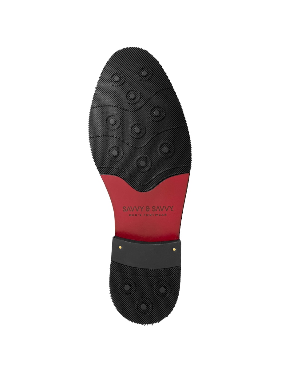 Zapato monk prima pelle para hombre 3