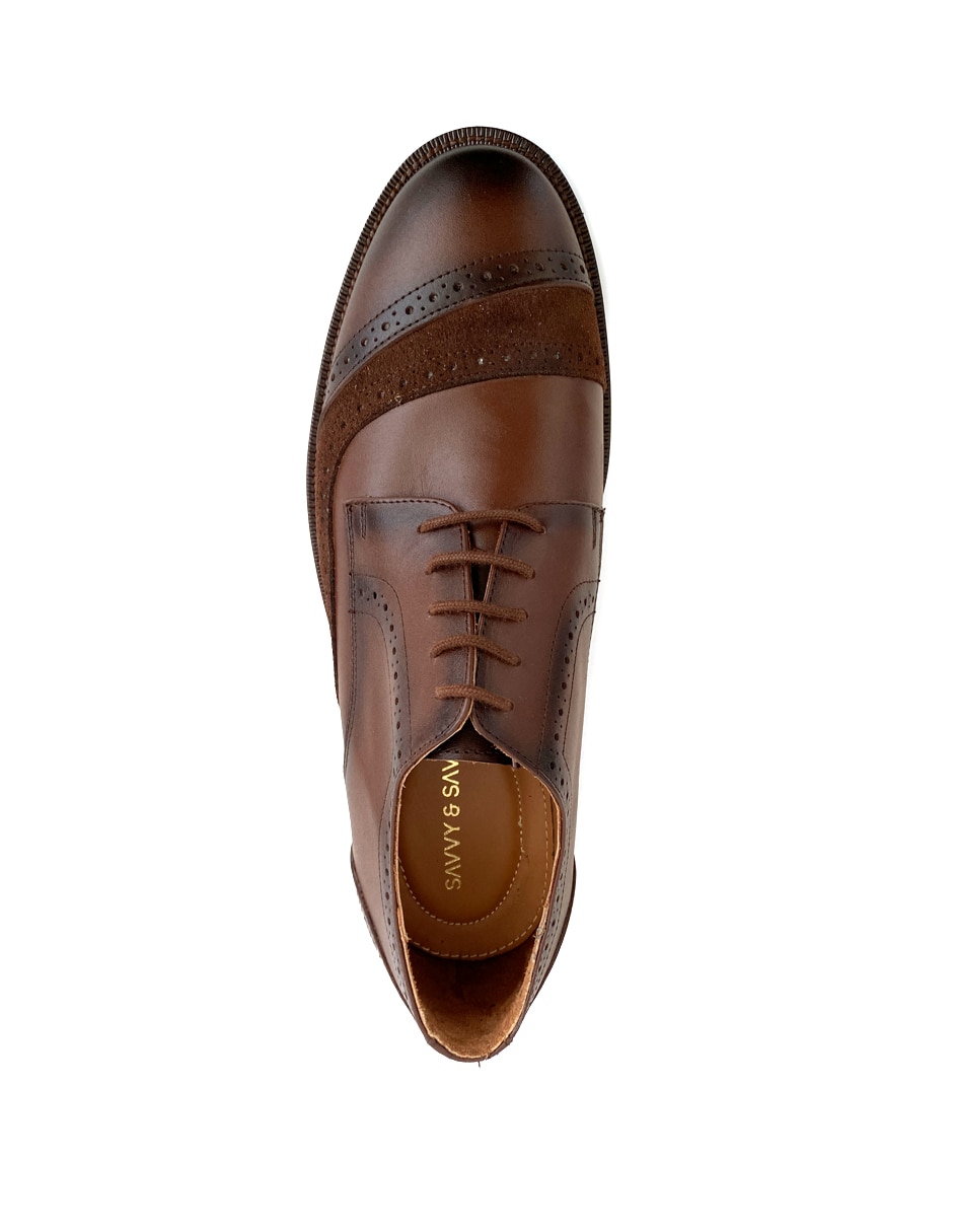 Bostoniano savvy prima pelle para hombre