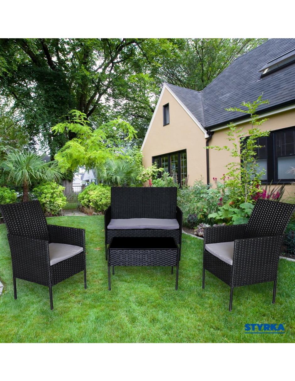 Set sala exterior styrka jardín