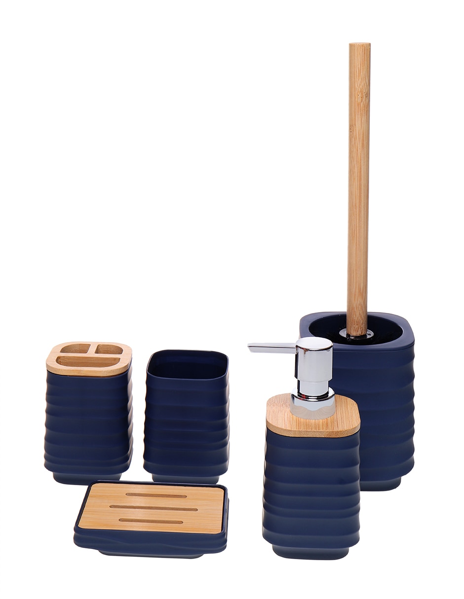 Juego de accesorios para baño juegos de baño de polipropileno 5 piezas Juego de accesorios para baño juegos de baño de polipropileno 5 piezas