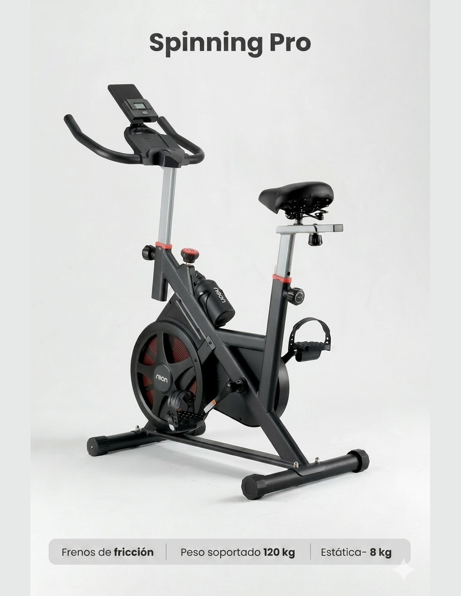 Bicicleta fija kingshouse bifipro-8 acero