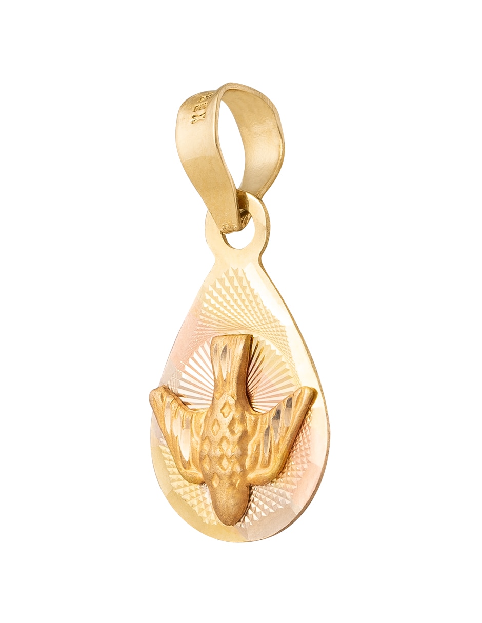 Medalla de gota unlimited by ob de oro 14 k