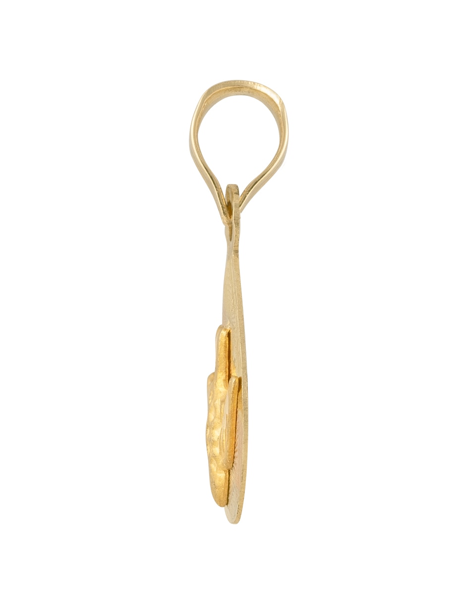Medalla de gota unlimited by ob de oro 14 k