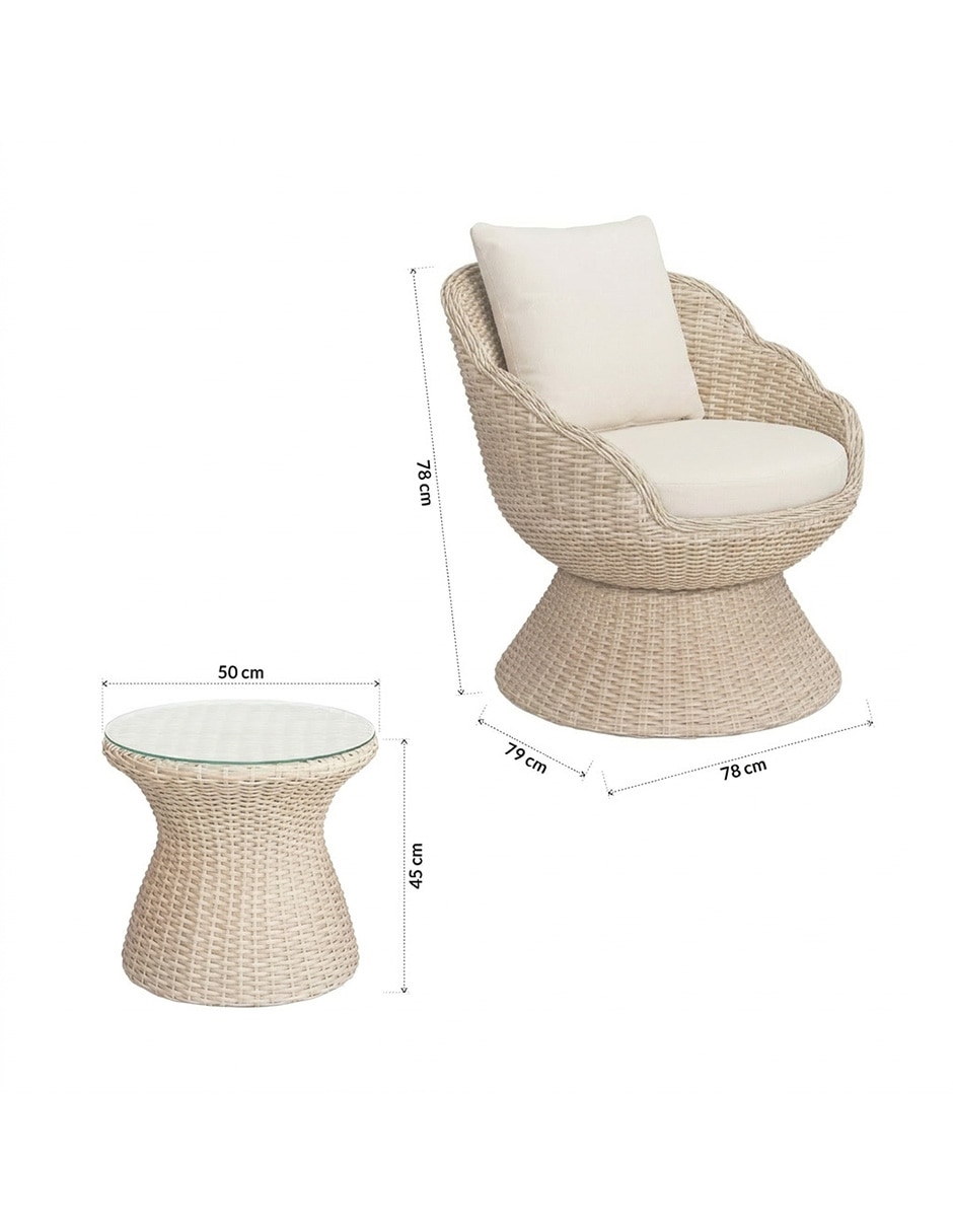 Set sala exterior nora 15
