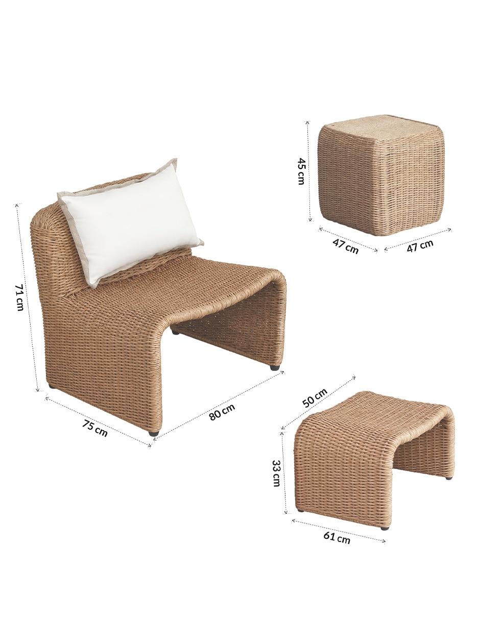 Set sala exterior sora 13