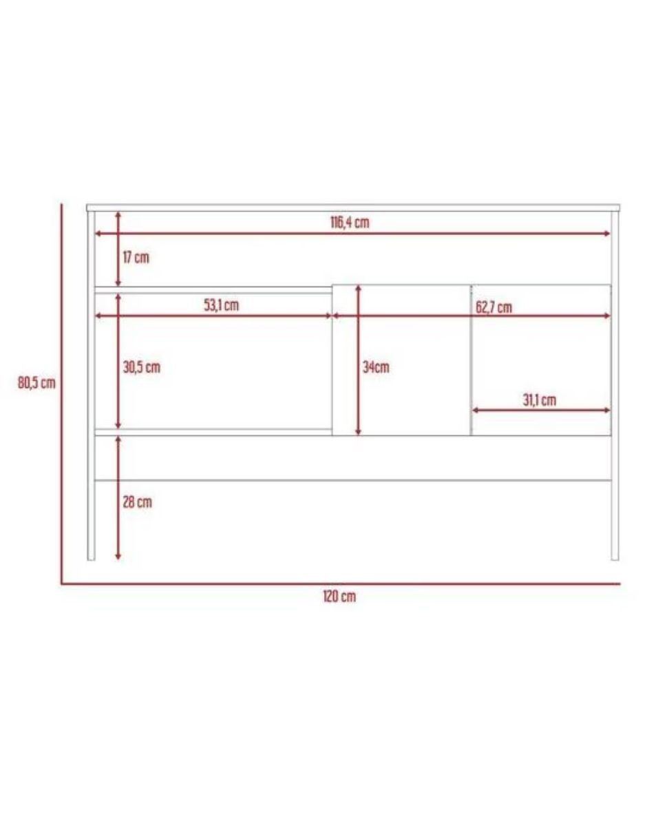 Mueble auxiliar para cocina excelsior