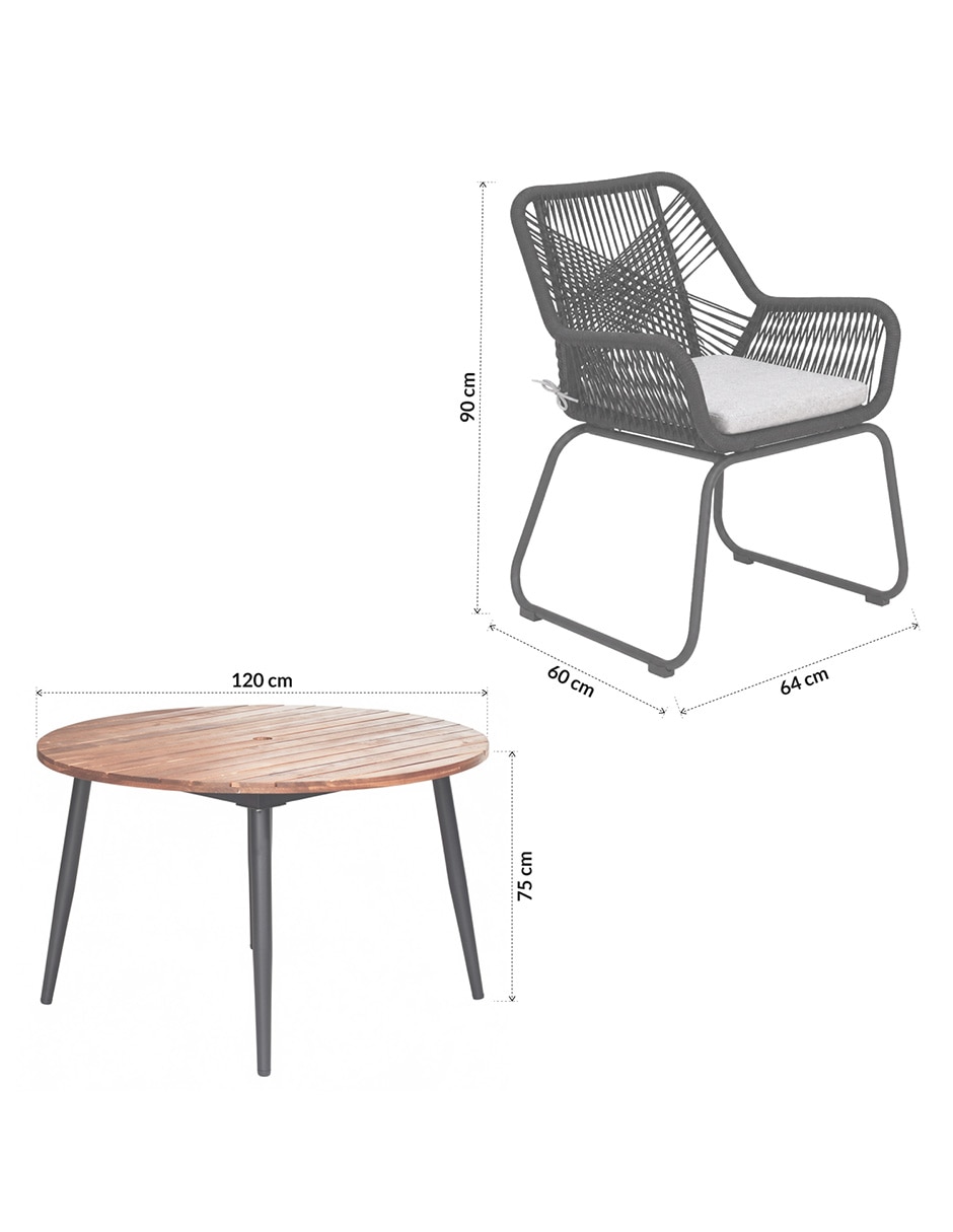 Set comedor bossa muebles sweet