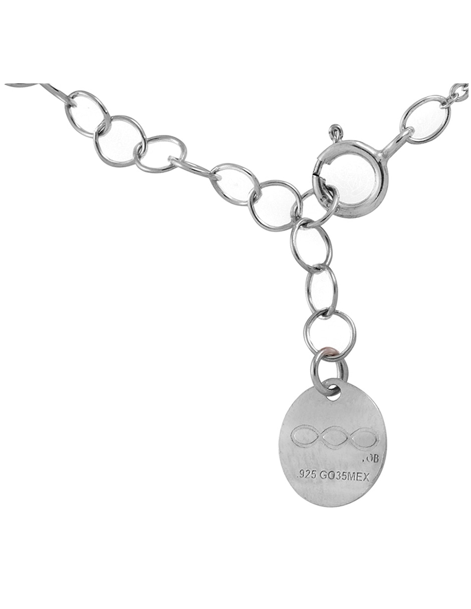 Pulsera y charms unlimited by ob de plata p 925 mi valentina con acabado