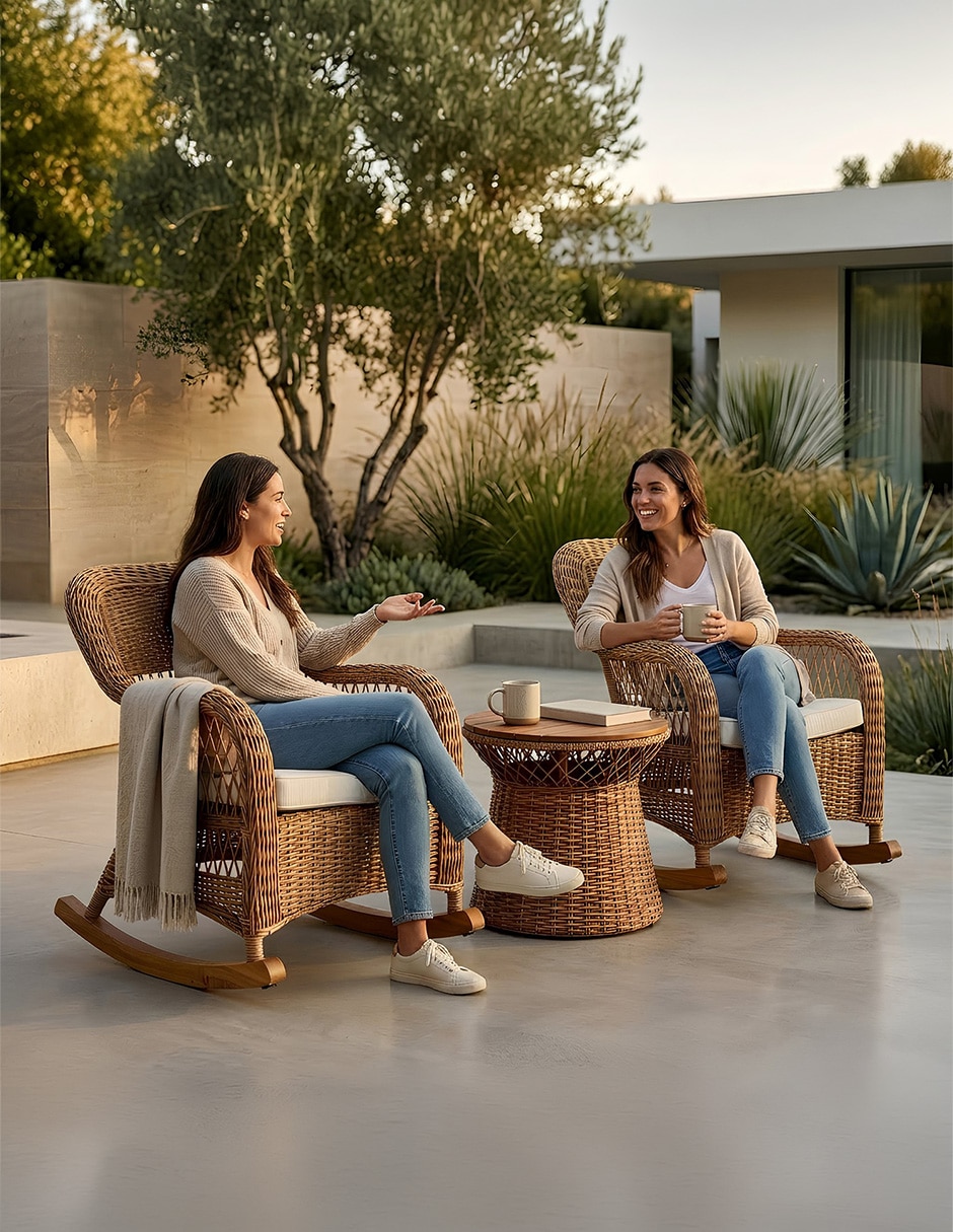 Set sala exterior bossa muebles roma