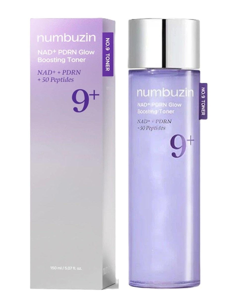 Tónico facial tónico facial revitalizante con nad y pdrn numbuzin no.9 nad