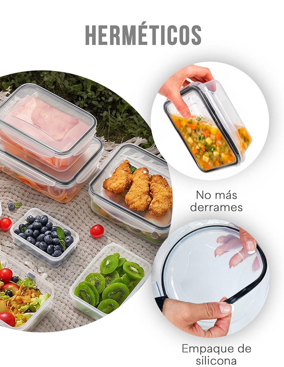 Contenedor con tapa donut coleccion de plástico individual piezas