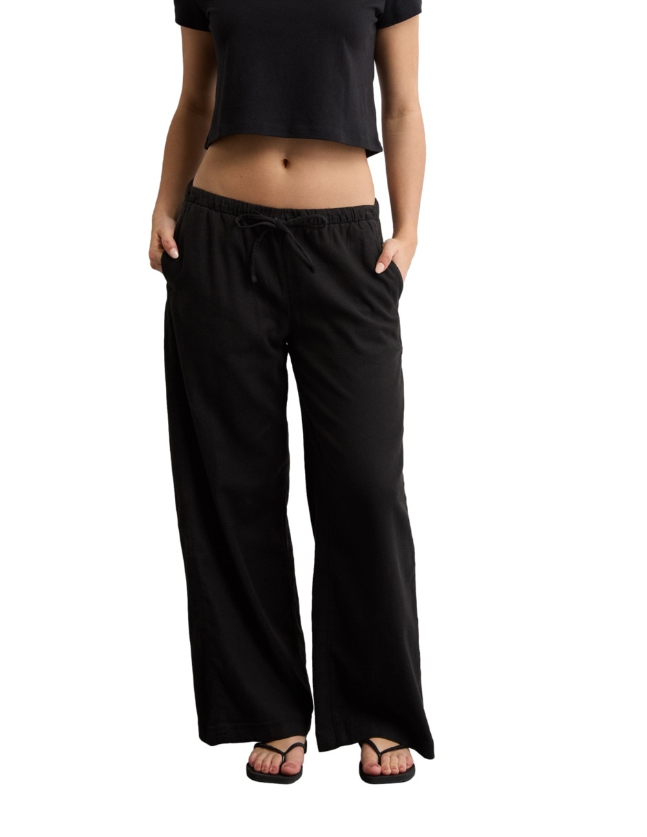 Pantalón regular relajado para mujer