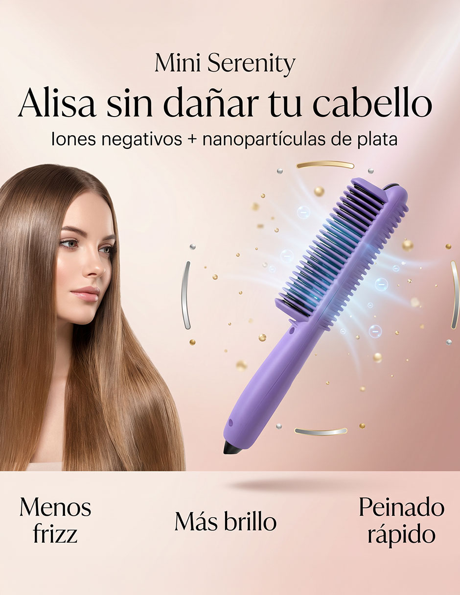 Cepillo alaciador karma beauty karma