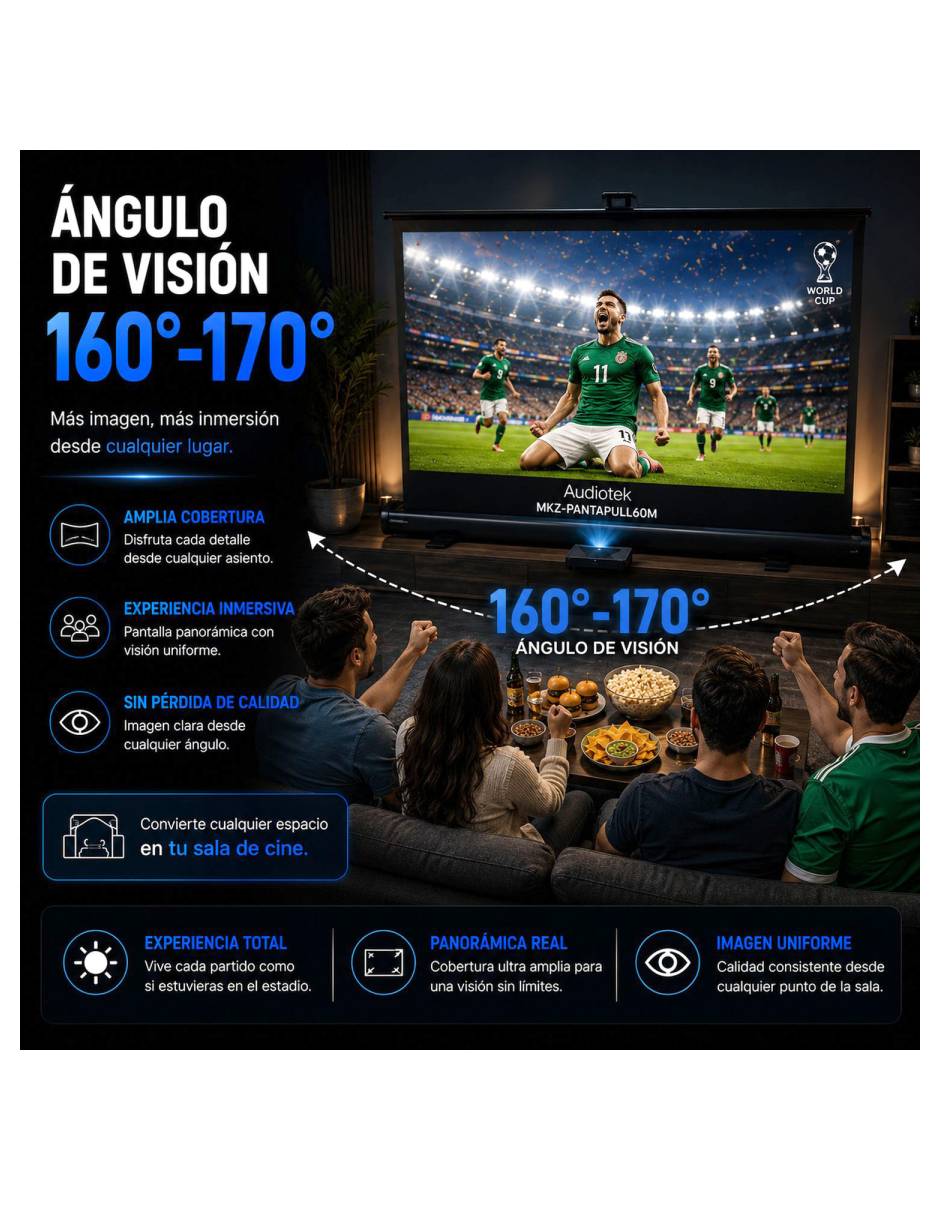 Pantalla proyector manual mkz-pantapull60m 4
