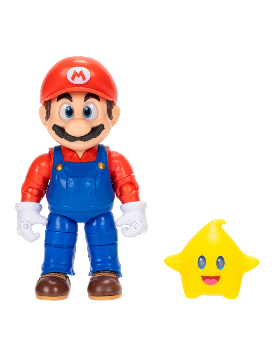 Figura de colección articulada the super mario galaxy movie mario bros collectors jakks