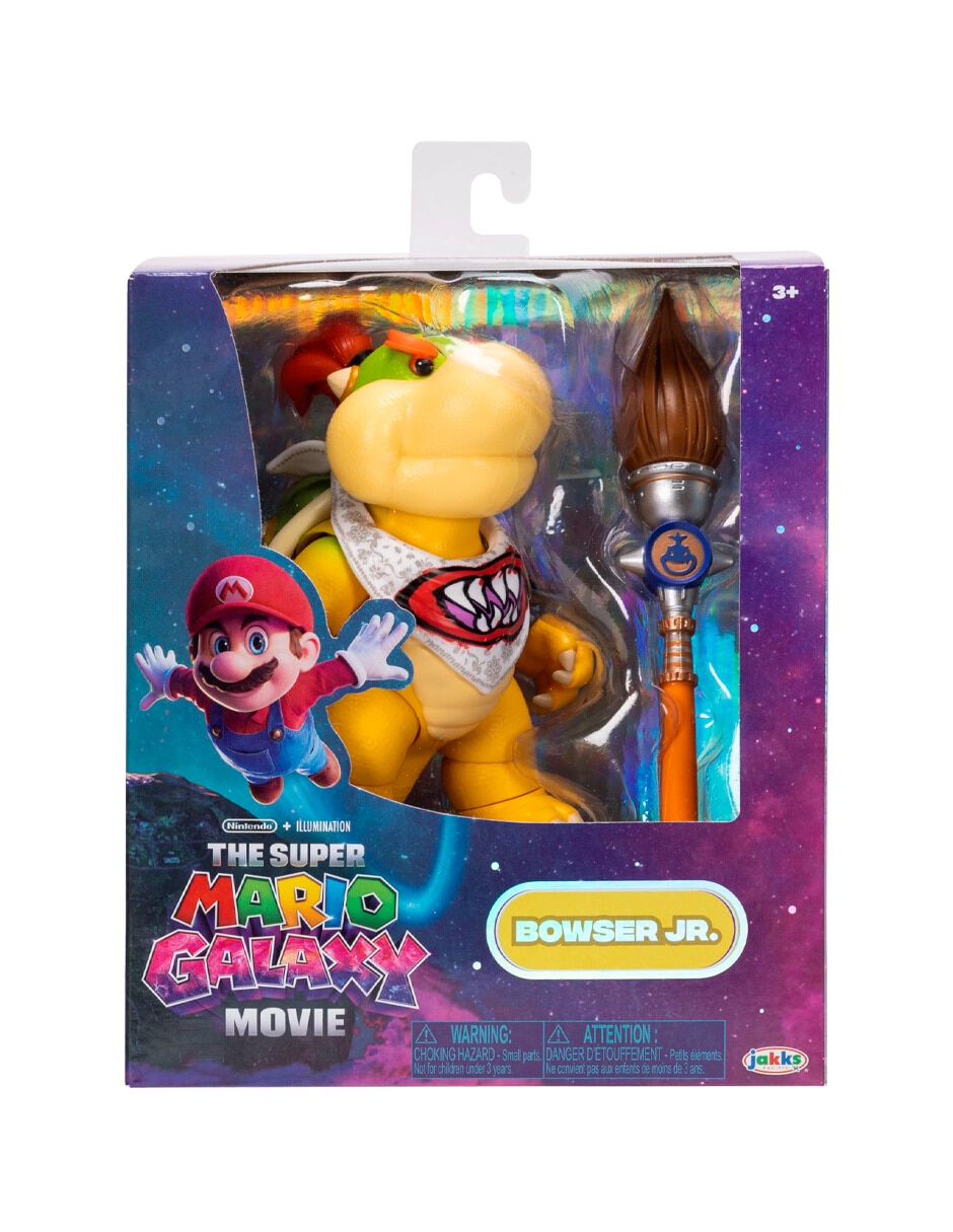 Figura de colección articulada the super mario galaxy movie bowser jr. Collectors jakks