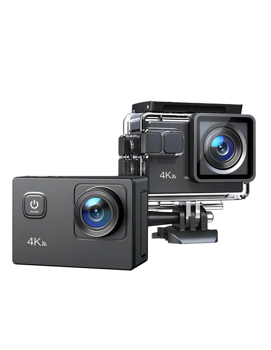 Cámara deportiva Petukita Box GA_100B 4K/UHD