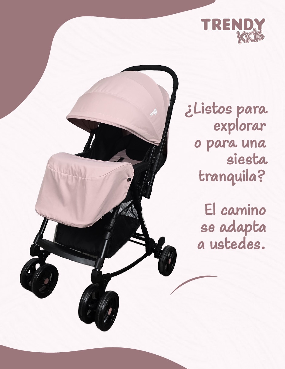 Carriola ultracompacta rocky zoo mecedora trendy kids