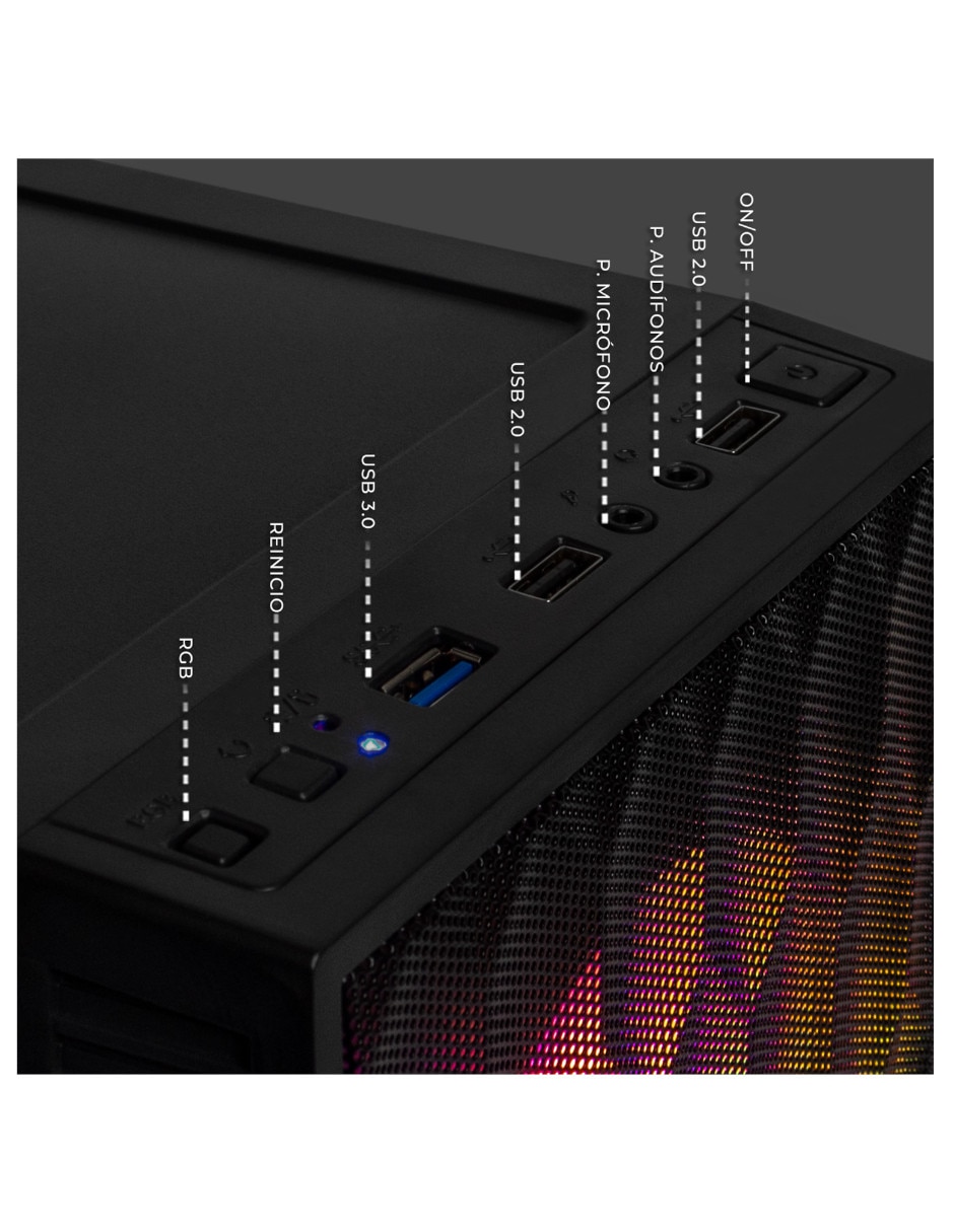 Computadora gamer Xtreme Pc Gaming xtaci516gbhd730fb Intel core i5 Intel UHD Graphics 730 16 GB RAM 1 TB SSD