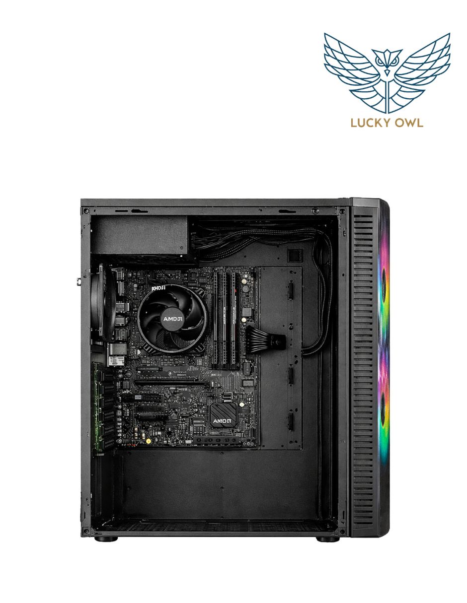 Computadora de escritorio pc-031-f amd ryzen 7tiene 32 GB RAM 1 TB SSD 2