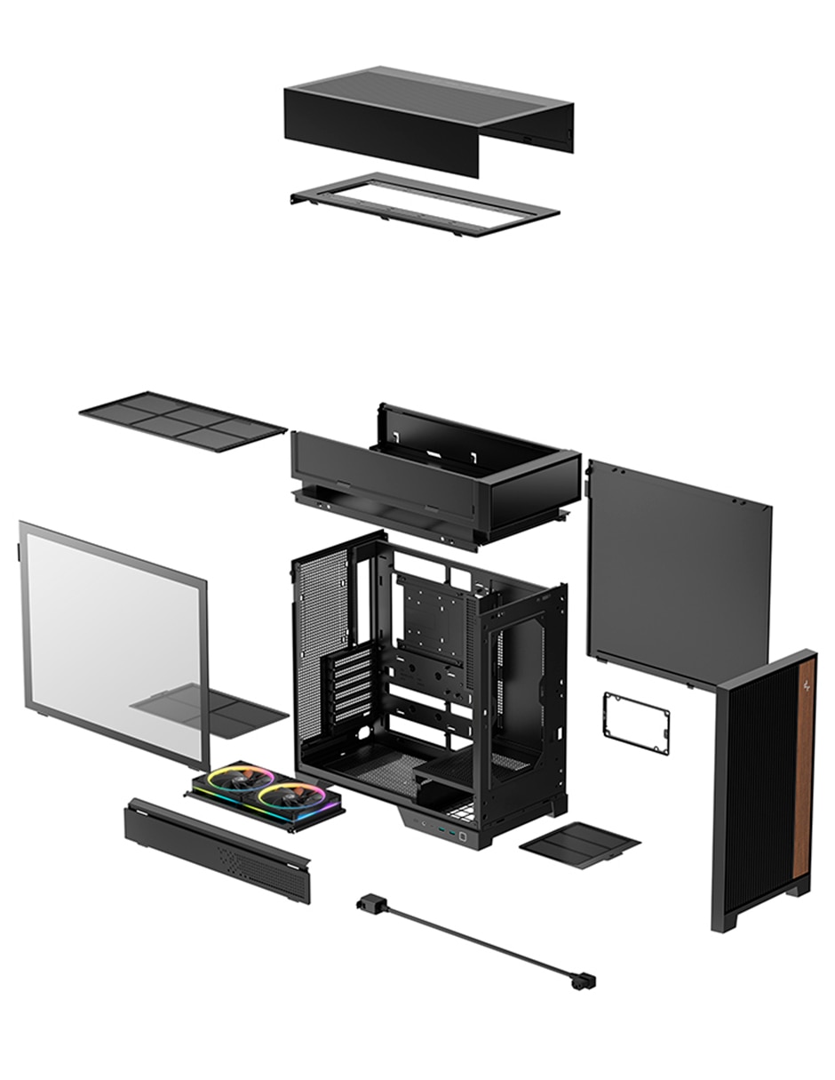 Gabinete deepcool cl660