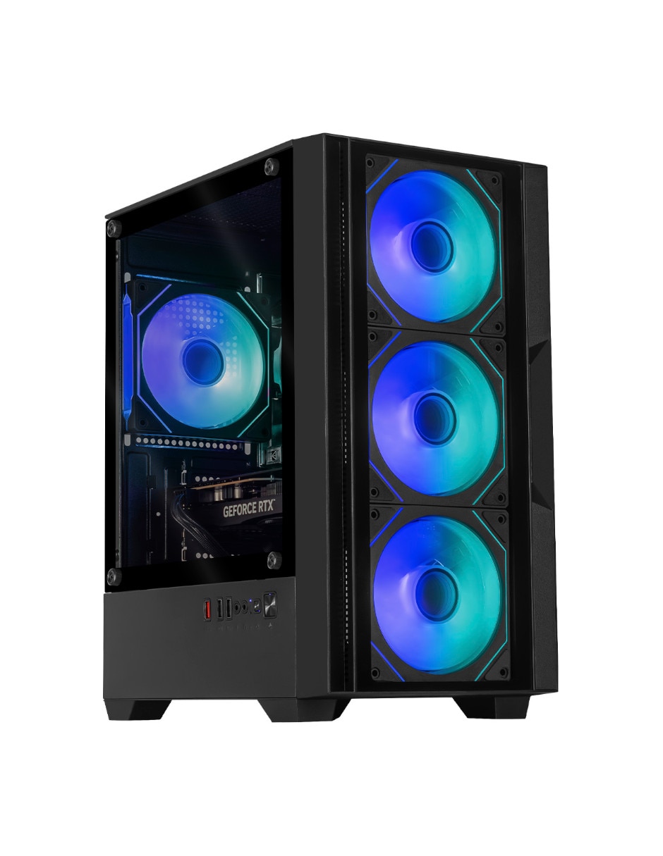 Computadora gamer Xtreme Pc Gaming xtpcr532gb4060db AMD Ryzen 5 Nvidia Geforce RTX 5060 16 GB RAM 500 GB SSD