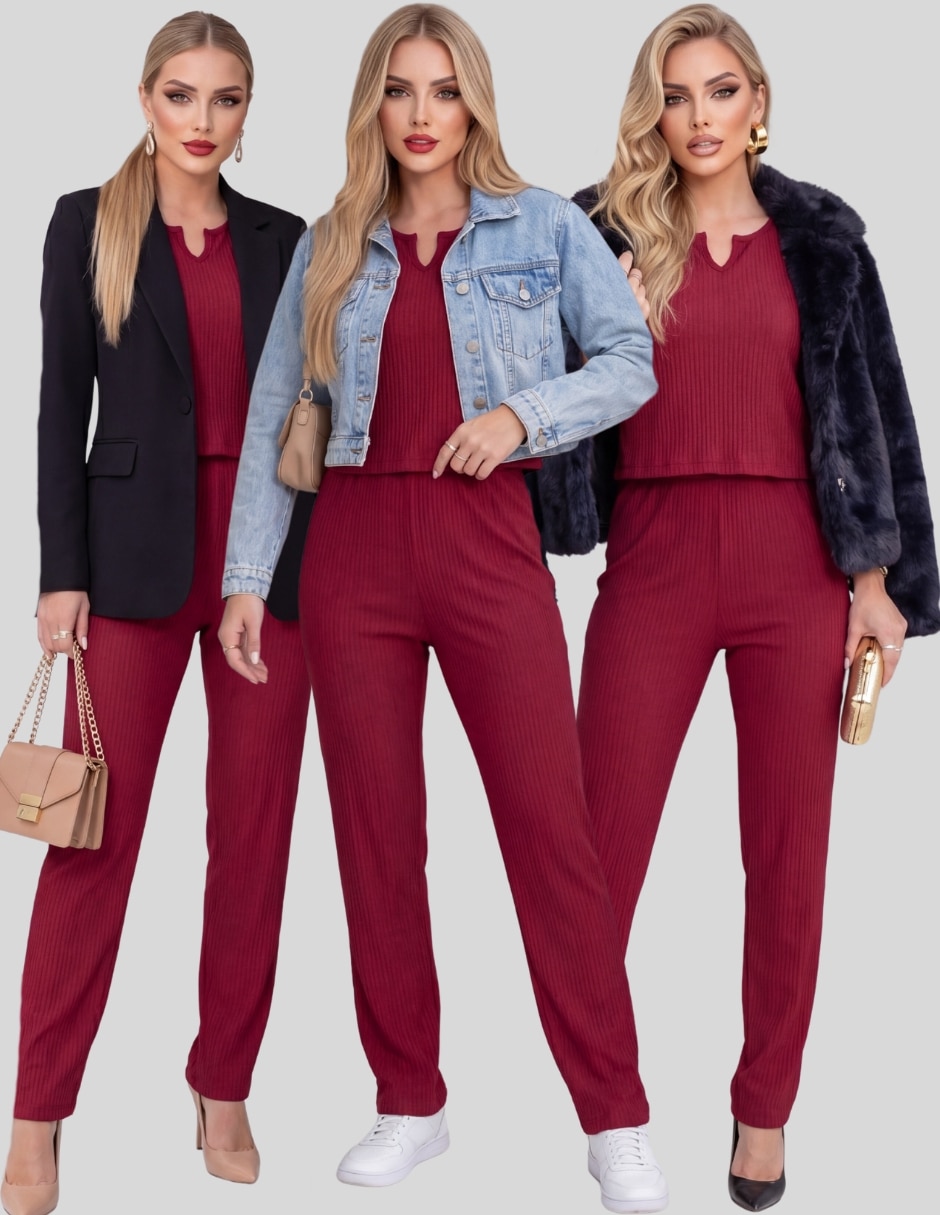 Conjunto casual conjunto para mujer 2 piezas para mujer 8