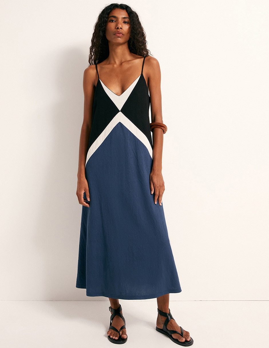 Vestido midi casual para mujer 1