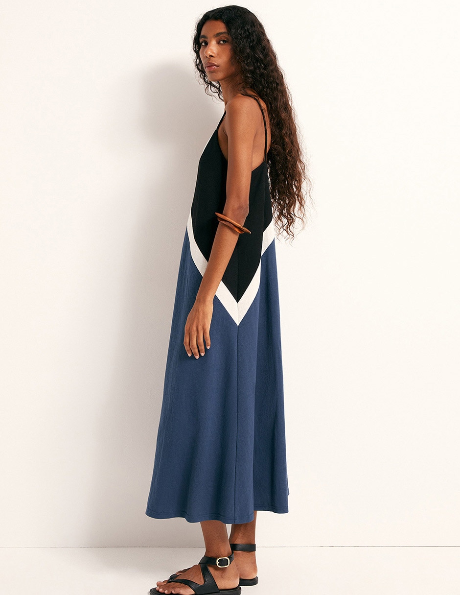 Vestido midi casual para mujer 4